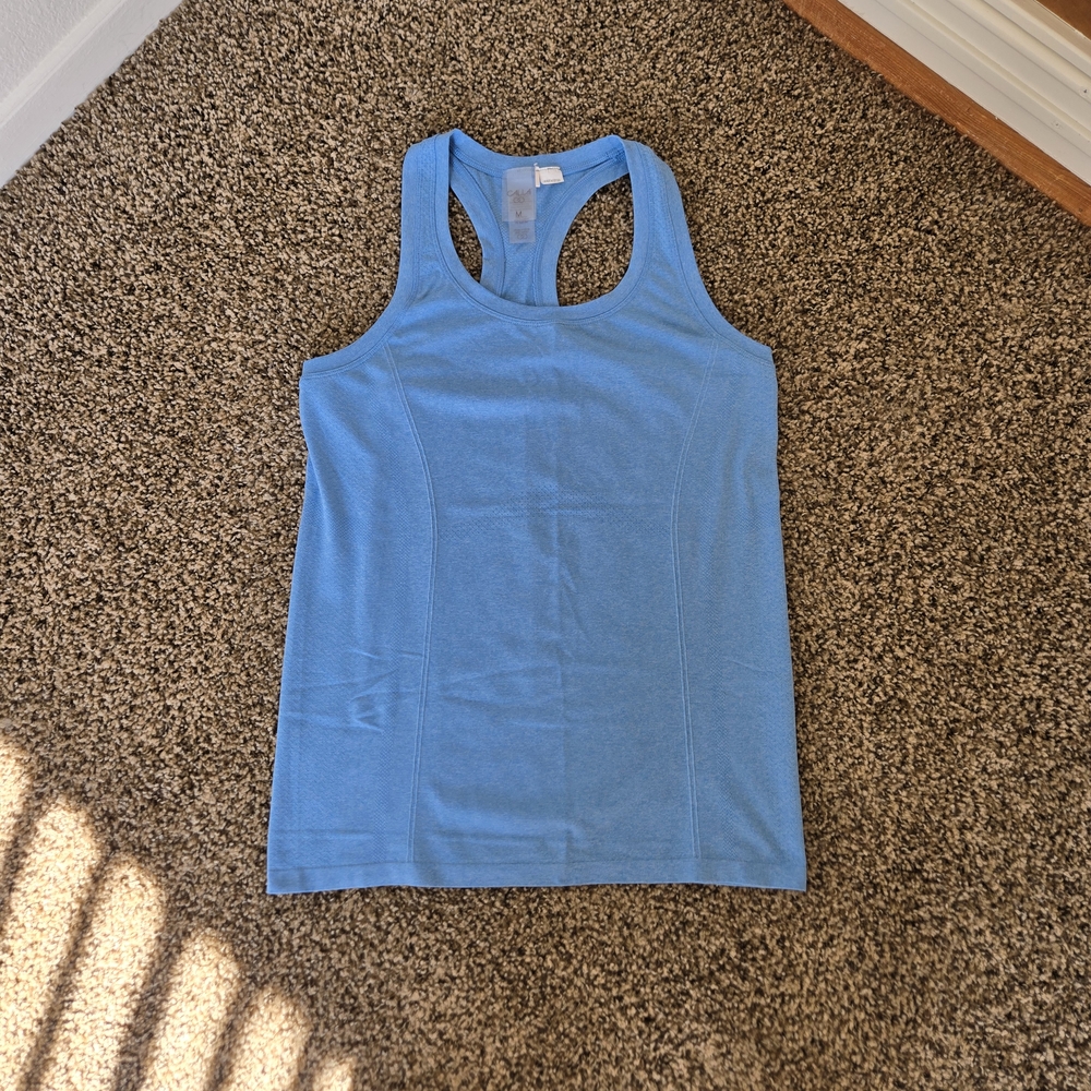CALIA by Carrie Underwood Light Blue Racerback Tank